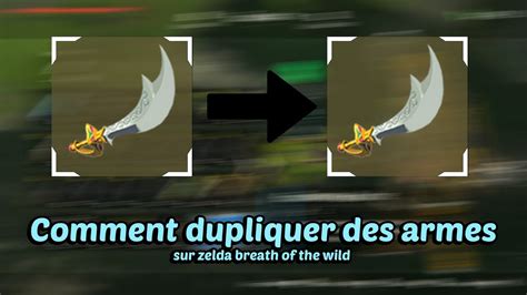 Comment Dupliquer Des Amres Sur Zelda Breath Of The Wild Youtube