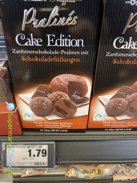 Maitre Truffout Pralines Cake Edition Zartbitter Mit