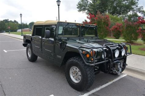 Purchase Used 1999 Hummer H1 Hardtop Black On Gray 38 Toyo Tires 6 5lturbo Diesel 59 888