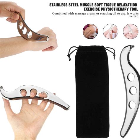 Gua Sha Tools Stainless Steel Scraping Massage Tool IASTM Tools