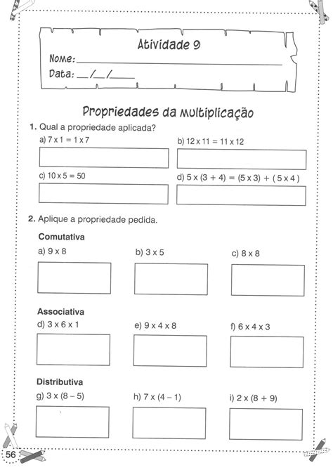 Atividades Sobre Propriedades Da Multiplica O O Ano Educa Hot Sex Picture