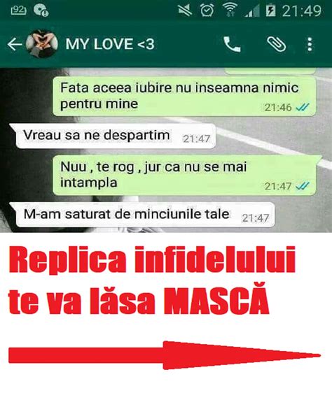 Replica iubitului infidel te va face să râzi cu lacrimi. Iubita SIGUR