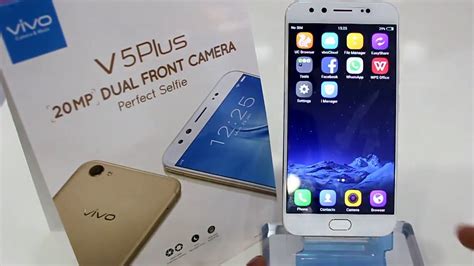 Hindi Vivo V5 Plus Hands On Dual Front Camera 20MP Selfie