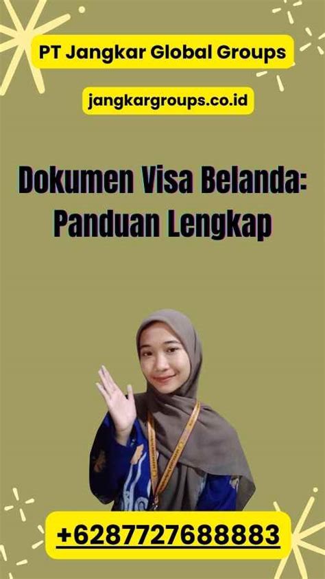 Dokumen Visa Belanda Panduan Lengkap Jangkar Global Groups