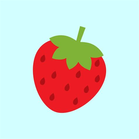 Strawberry Vector Design 15533959 Vector Art At Vecteezy