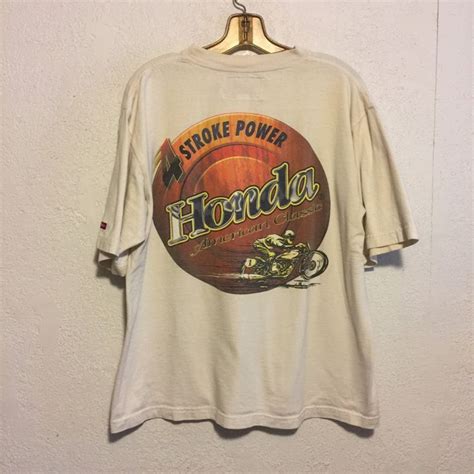 Troy Lee Honda Motorcycle Distressed Vintage T Shirt M Etsy 日本