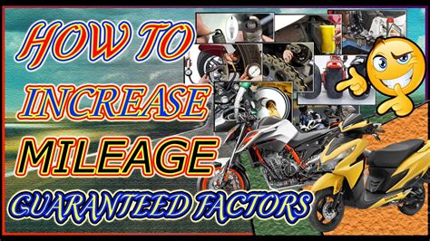 Increase Mileage Mileage Tips Best Mileage Fuel Economy Bike