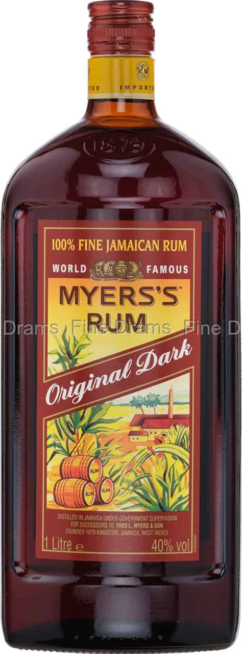 Myers S Original Dark Rum 1 Liter