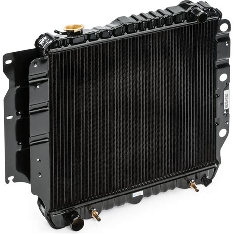 Cooling Systems And Flexibles 2578 Heavy Duty Copper Tank Radiator For 87 04 Jeep® Wrangler Yj