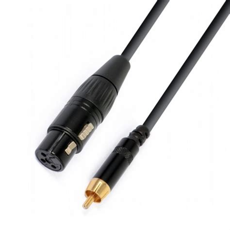 POWER DYNAMICS CONNEX CX54 3 3M XLR FEMALE RCA MALE Stage One