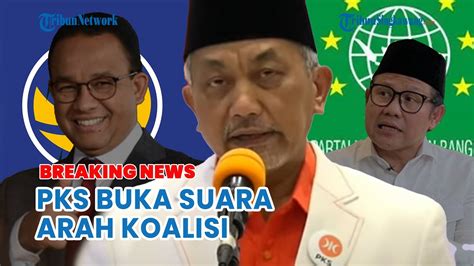 KONFERENSI PERS PKS Buka Suara Soal Arah Koalisi Partai Seusai Nasdem