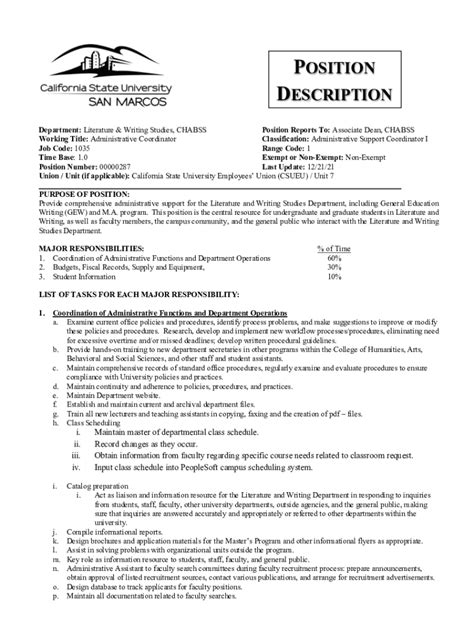 Fillable Online Csusm Staff And Mpp Interview And Search Guidelines Fax