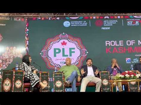 Hamid Mir Asma Shirazi On Role Of Media On Kashmir Issued At Plf