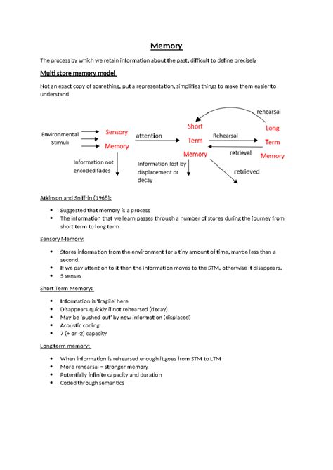 Explicit Memory Psychology Definition 2