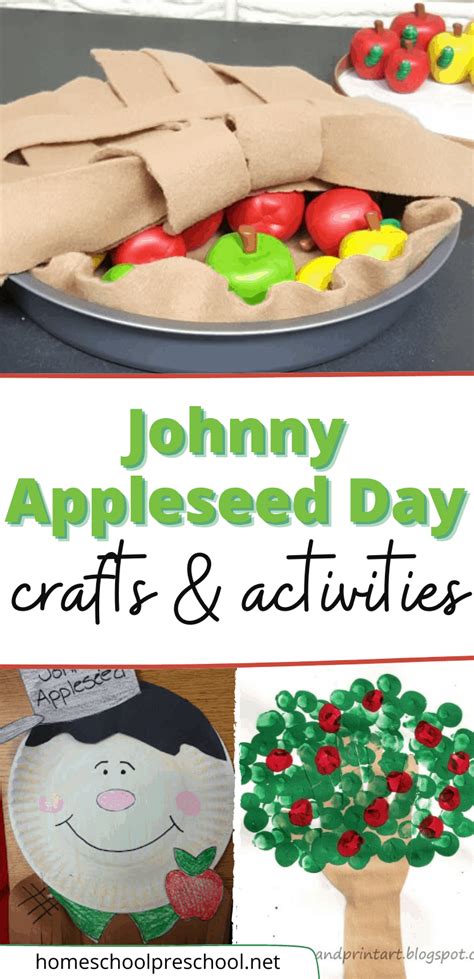 20 Hands-on Preschool Activities for Johnny Appleseed Day