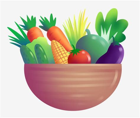 cartoon illustration,hand drawn illustration,vegetable basket,yellow ...