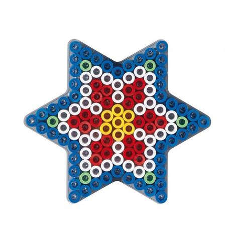 Hama Maxi Piggplate Stjerne Hama Hama Beads Basteln