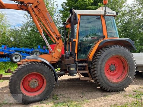 Fendt Fendt 380 GTA TURBO Geräteträger Frontlader Traktor Schlepper