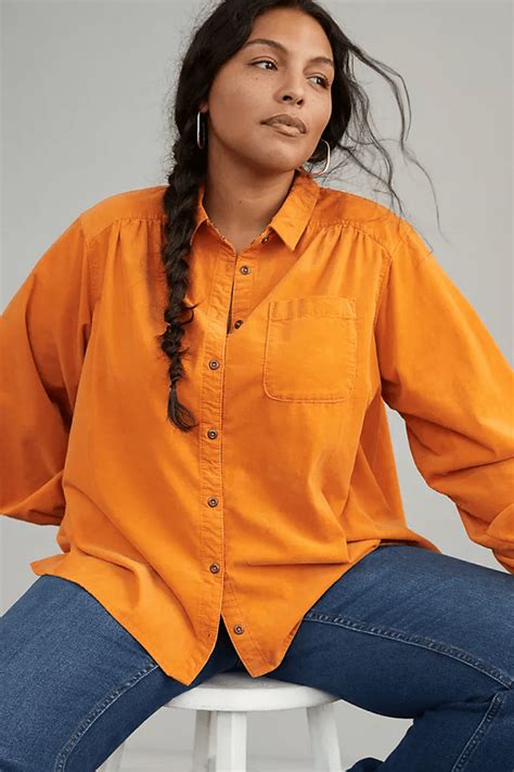 Plus Size Corduroy Clothes Shopping Guide Fallwinter 2020