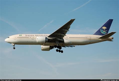 HZ AKC Saudi Arabian Airlines Boeing 777 268ER Photo By Darren Varney