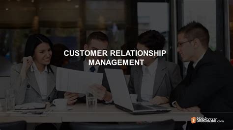 Customer Relationship Management Template For Powerpoint