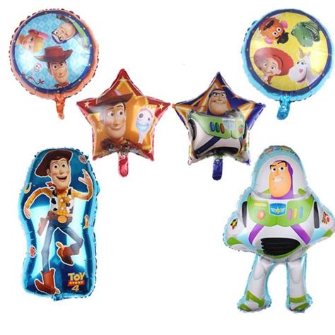 Pcs Buzz Lightyear Ballons En Aluminium Dessin Anim Ballon En Latex