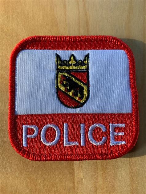 Patch Polizei Kantonspolizei Bern Kaufen Auf Ricardo