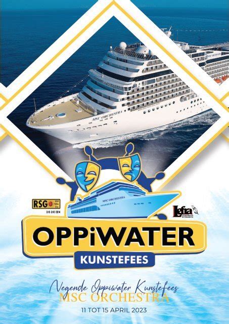 Oppiwater Kunstefees 2023 Program