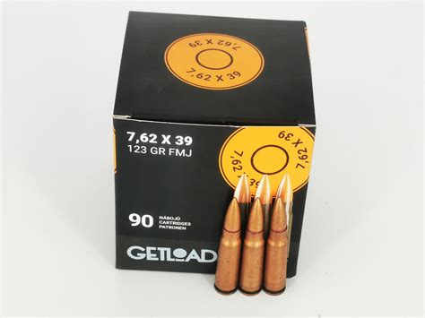 GetLoad 7 62x39 FMJ 124 Grs 90 Szt Amunicja Stalowa