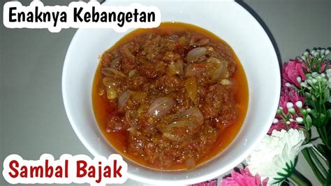 Cara Membuat Sambal Bajak Sambel Simbok Youtube