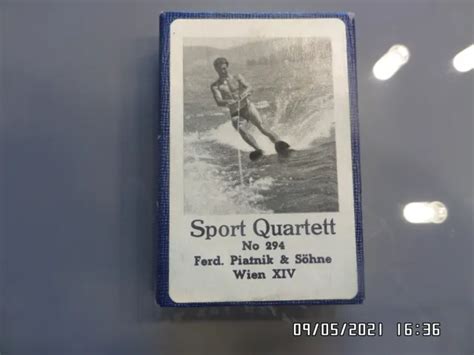 ALTES SPORT QUARTETT no 294 FERD PIATNIK SÖHNE WIEN XIV EUR 29 00