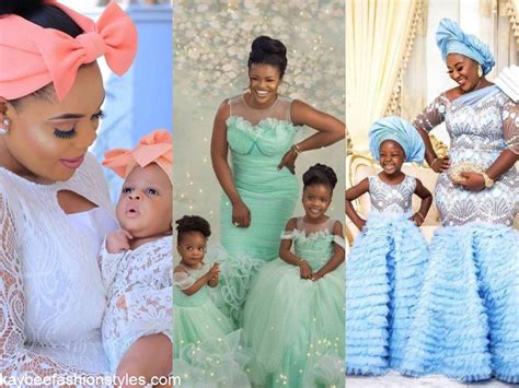 30 Best Matching Mother And Daughter Lace Styles In Nigeria Kaybee