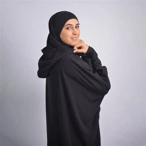 Eid Hooded Muslim Women Hijab Dress Prayer Garment Long Khimar Jilbab