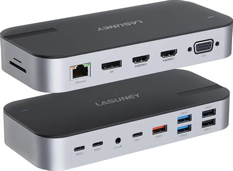 Lasuney K Triple Display Usb C Docking Station In Compatible For