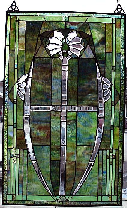 Frank Lloyd Wright Stained Glass Panels, Stained Glass Patterns, Leaded ...