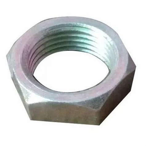 Glossy Hexagonal Mild Steel Hex Lock Nut Size M20 At Rs 2550 Bag In