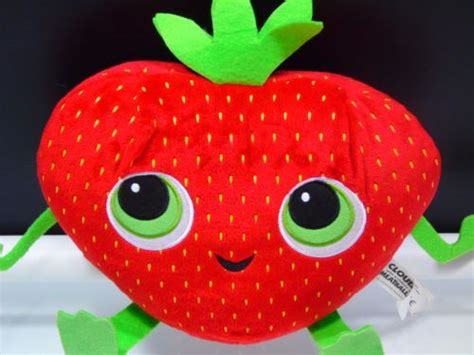 Cloudy With A Chance Of Meatballs 2 Plush Barry The Strawberry Stuffed