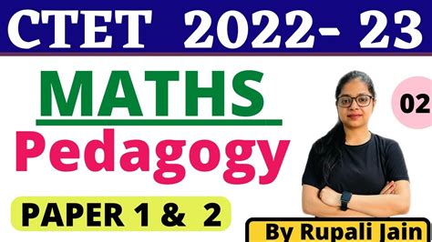 Maths Pedagogy For Ctet Ctet Maths Important Questions Ctet