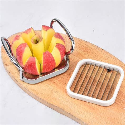 Tcwhniev French Fry Cutter 5 In 1 Stainless Steel Potato Cutter