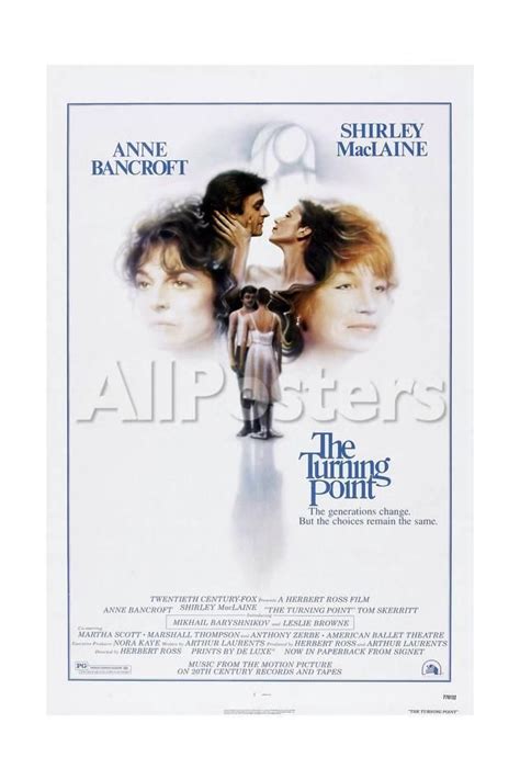 The Turning Point Anne Bancroft Mikhail Baryshnikov Leslie Browne