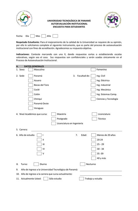 Encuesta Para Estudiantes