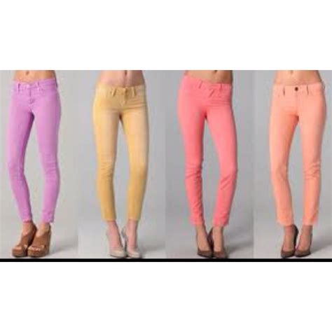 Color Jeans So Hot Colored Jeans Style Pastel Pants