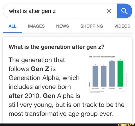 So Apparently The Generation After Gen Z Is Called Gen 54 Off