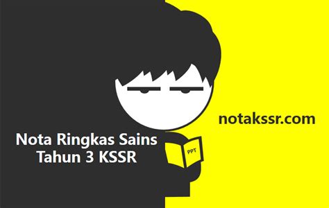 Nota Sains Nota Ringkas Dst Tahun 3 Kssr