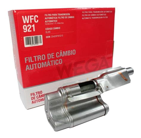 Filtro Cambio Automatico Wfc Civic Cr V Wega Emp Rio Dos Filtros