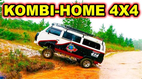 TESTE REAL COM KOMBI 4X4 | ÚNICA KOMBI HOME 4X4 NO BRASIL - YouTube