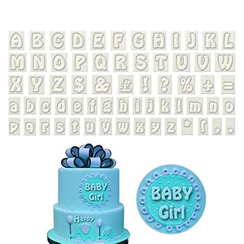 Buy Fvvmeed Mini 64 Piece Plastic Alphabet Cookie Cutter Set Fondant