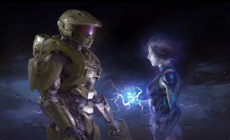 Download Cortana Halo Master Chief Video Game Halo Infinite 4k Ultra Hd Wallpaper By Ruanjia