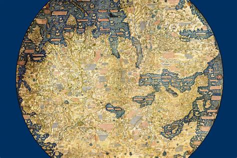 Fra Mauro The Magnificent Medieval Map That Made Cartography Into A Science New Scientist