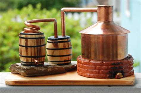 Small All Copper Moonshine Liquor Still Replica Model Inside Etsy Artofit